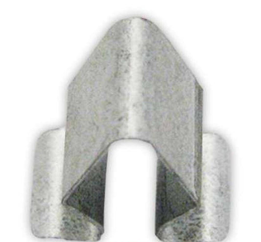 Innenverkleidung aus Metall und Federclip